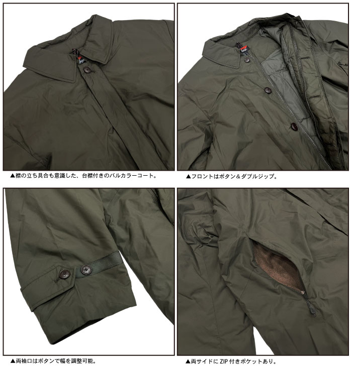 NANGA（ナンガ） ダウンバルカラーコート ダウンコート ロングコート