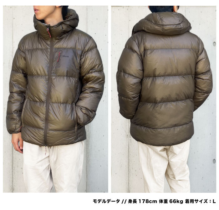 NANGA（ナンガ） ダウンジャケット マウンテンロッジ ダウンフーディー