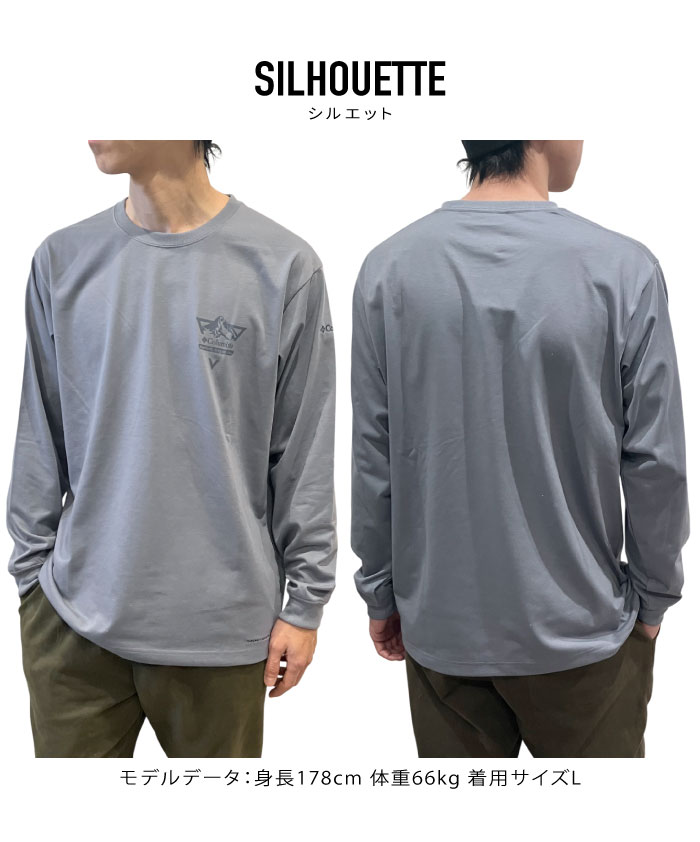 Columbia（コロンビア） 長袖Tシャツ アーバンハイクグラフィック