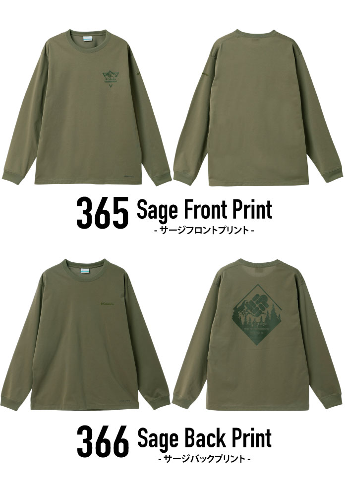 Columbia（コロンビア） 長袖Tシャツ アーバンハイクグラフィック