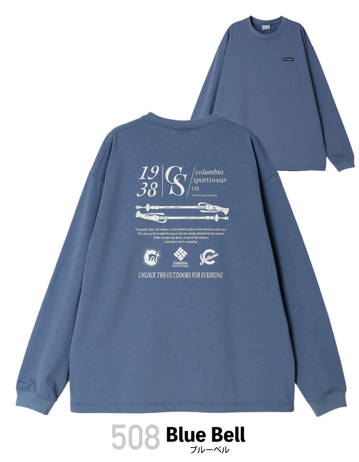 Columbia（コロンビア） スタックブルックグラフィックロングスリーブT