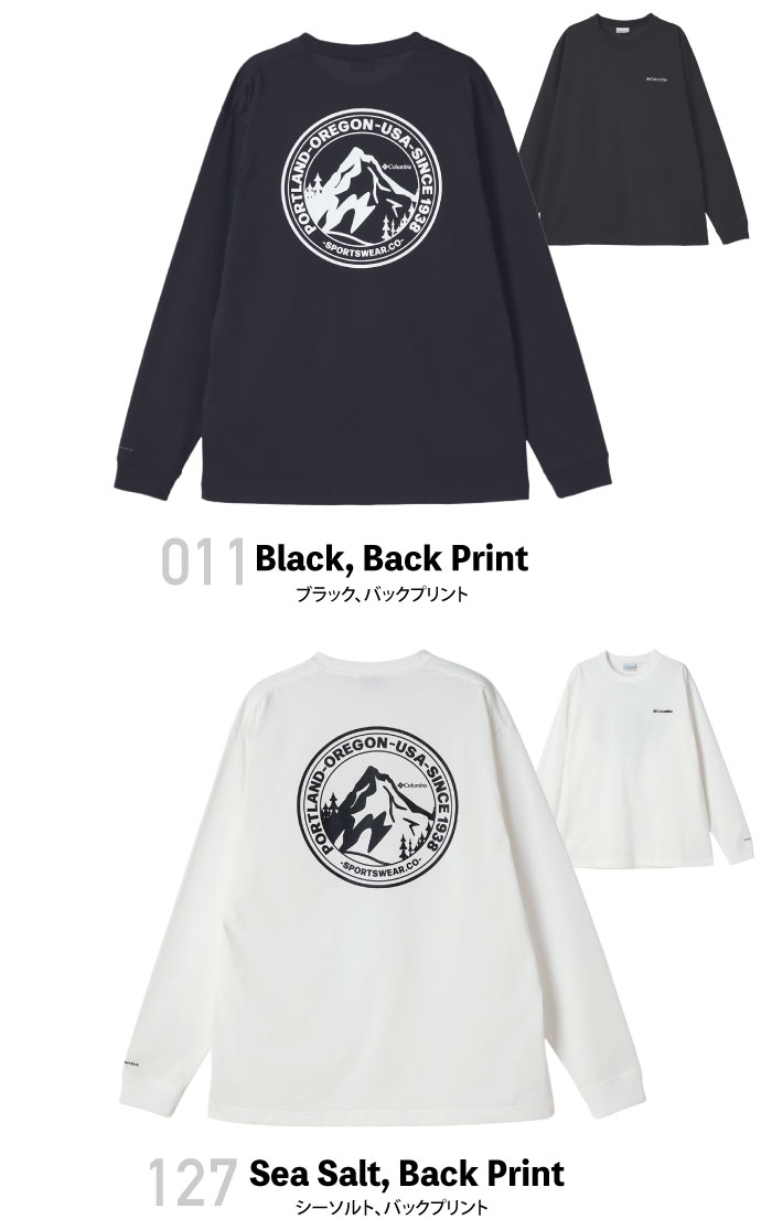 Columbia（コロンビア） アーバンハイクグラフィックロングスリーブT