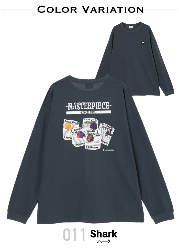 Columbia（コロンビア） 長袖Tシャツ フォートモーニンググラフィック