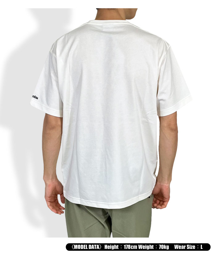 Columbia コロンビア ヤハラフォレストグラフィック 半袖Tシャツ メンズ 吸湿速乾 UVカット UPF50 紫外線対策 PM1647 ゆうパケット1点まで送料無料｜bearsstore｜04