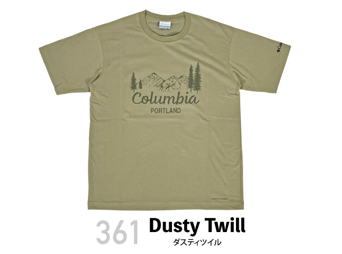 Columbia コロンビア ヤハラフォレストグラフィック 半袖Tシャツ メンズ 吸湿速乾 UVカット UPF50 紫外線対策 PM1647 ゆうパケット1点まで送料無料｜bearsstore｜09