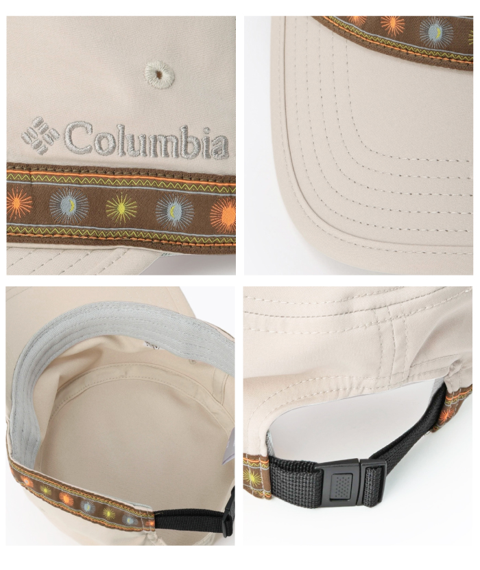 Columbia コロンビア ウォルナットピークキャップ 帽子 UVカット UPF50 紫外線対策 日除け 日焼け防止 アウトドア フェス レジャー メンズ レディース PU5042｜bearsstore｜04