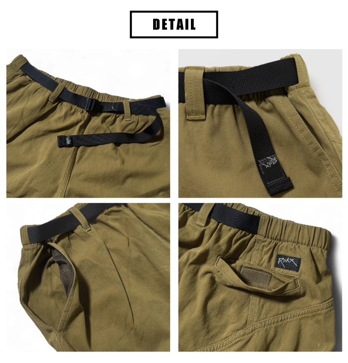 ROKX（ロックス） RPSパンツ イージーパンツ ロングパンツ テーパード