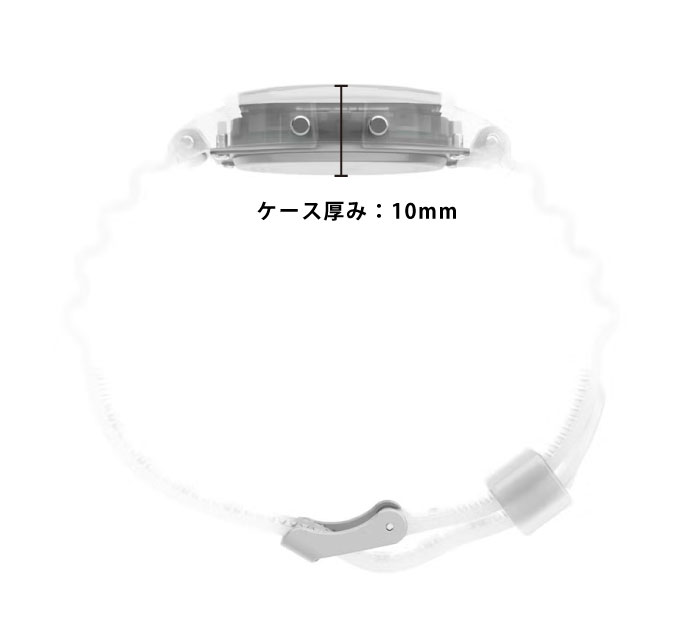 TIMEX タイメックス T80 トランスルーセント クォーツ 腕時計 デジタルウォッチ 30m防水 スケルトン シースルー 軽量 カジュアル TW2Y34100 TW2Y34200 TW2Y36400 | TIMEX | 08