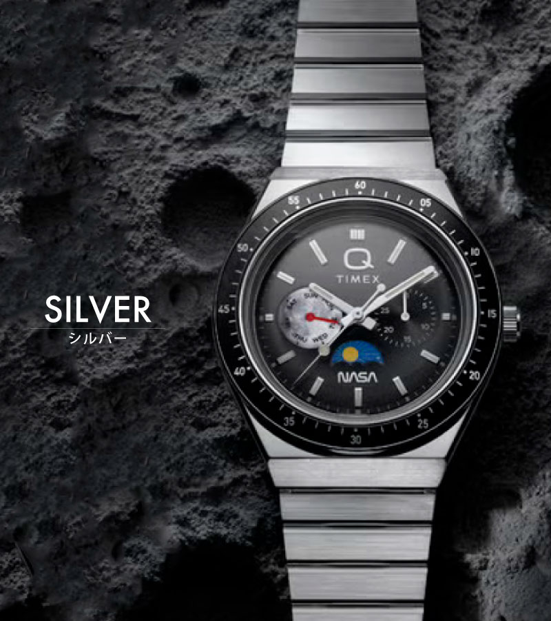 Q TIMEX タイメックス x NASA コラボ 腕時計 クォーツ アナログ