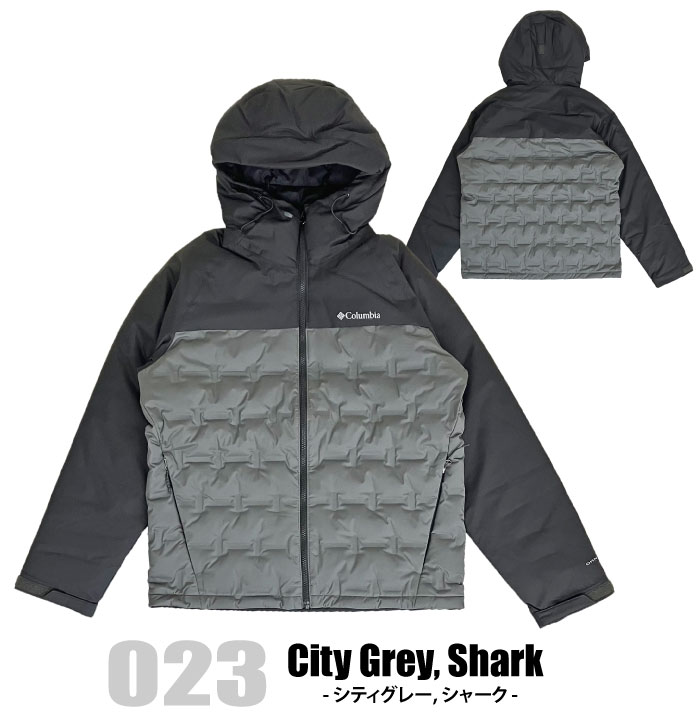 グランドトレックIIIダウンフーデッドジャケット L（WE7857-010） コロンビア Columbia グランド トレックIII ダウン フーデッド