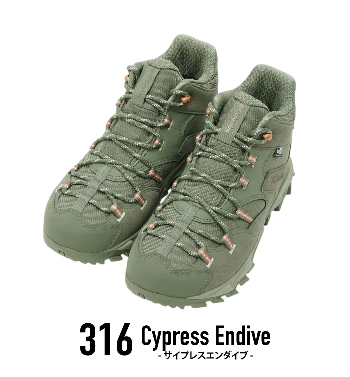 Columbia ハイカット冬用シューズ オリーブ Columbia（コロンビア） セイバー シックス ミッド アウトドライ