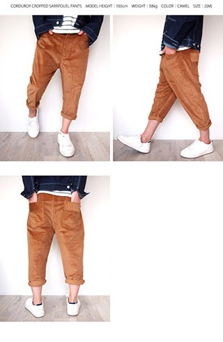 BEATJIVE サルエルパンツ メンズ サルエルクロップド