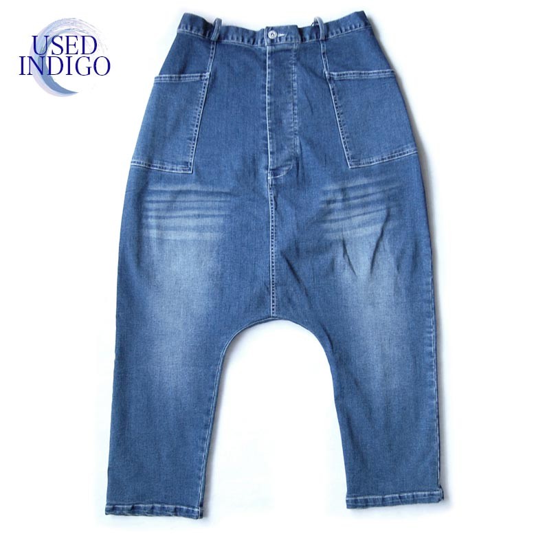 七青ページ　ゴム　サルエルパンツ 楽天市場】サルエルパンツ（柄ロゴ）（ボトムス｜レディース