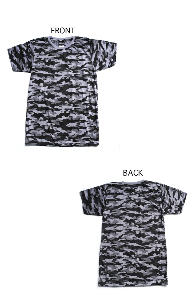 BEATJIVE（ビートジャイブ） 迷彩 Tシャツ 半袖 クルーネック メンズ