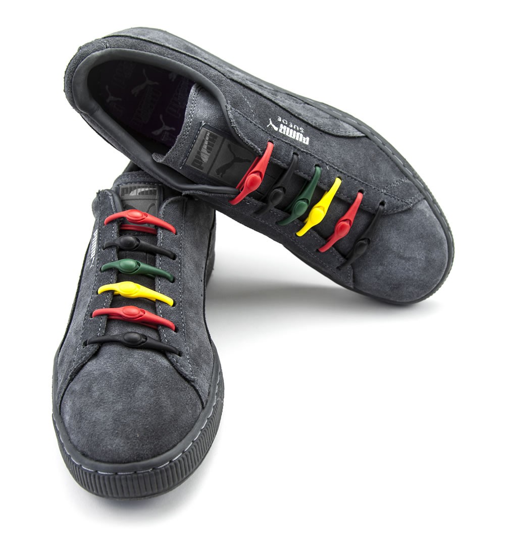 hickiesヒッキーズrasta - multi 14個入elastic lacing system鰓棒