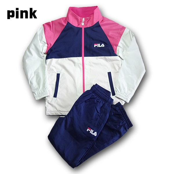 キッズ 上下 Fila スーツ 裏フリース 女の子 部活 テニス 移動着 ジャケット パンツ Sbsale Bp 2703 ビートポップス 通販 Yahoo ショッピング