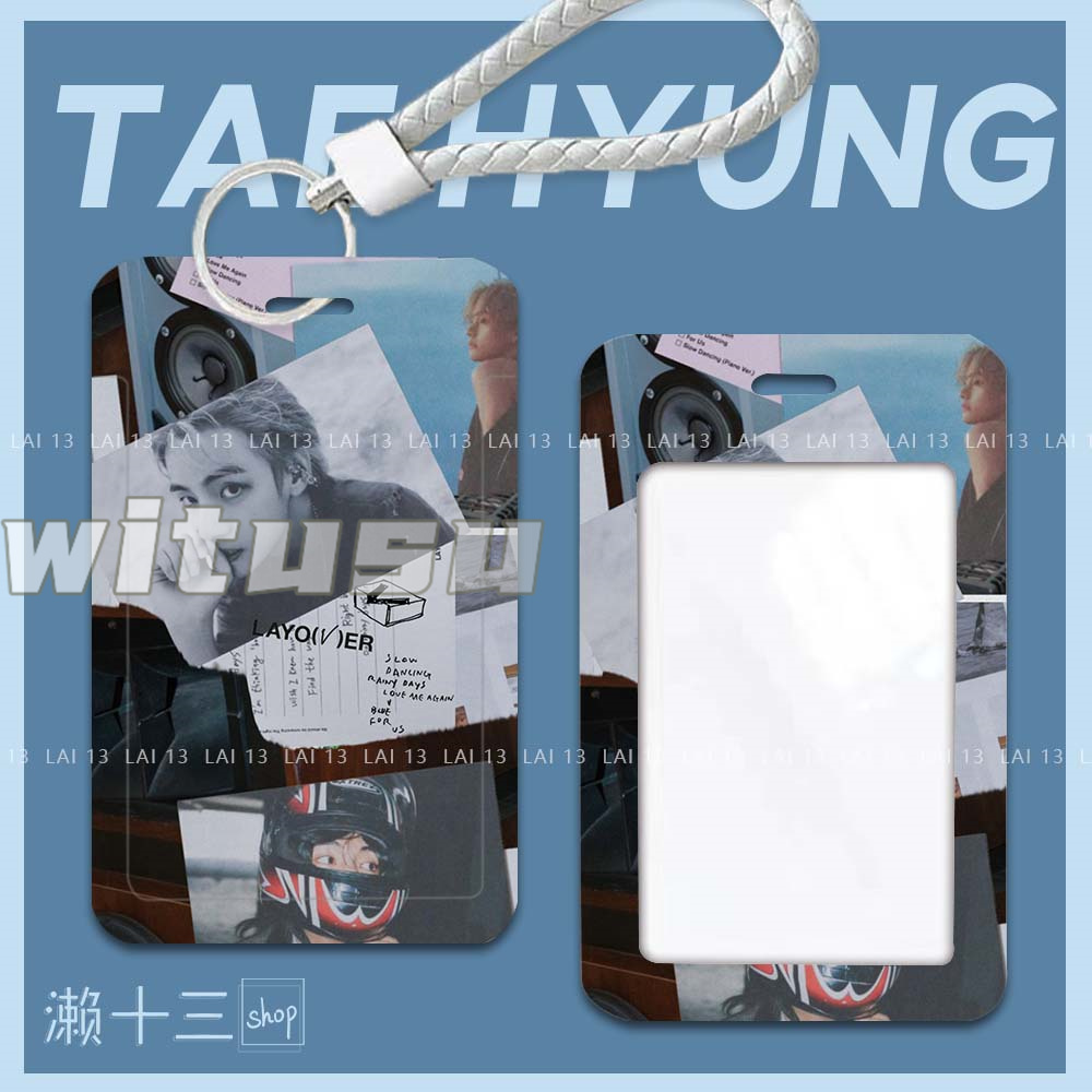 【新生活応援】IDカードホルダー BTS 防弾少年団 TaeHyung ヴィ V テテ Layover ネックストラップ付き ICカードケース 通勤 通学 ギフト 応援グッズ｜beatystore｜17