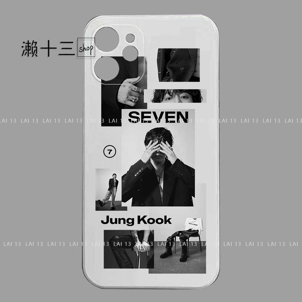BTS 防弾少年団 JUNGKOOK SEVEN グク iPhone 13 12 11 SE2 X XS XR XS MAX 7 8 Plus 携帯のケース アイフォン スマホケース カバー 応援｜beatystore｜07