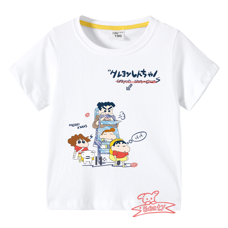 【多色・多柄】春夏新作 子供服 半袖Tシャツ クレヨンしんちゃん 100%綿 ラウンドネック 丸首 男の子 女の子 子ども服 小学生から幼稚園児に最適 80-150cm｜beatystore｜13