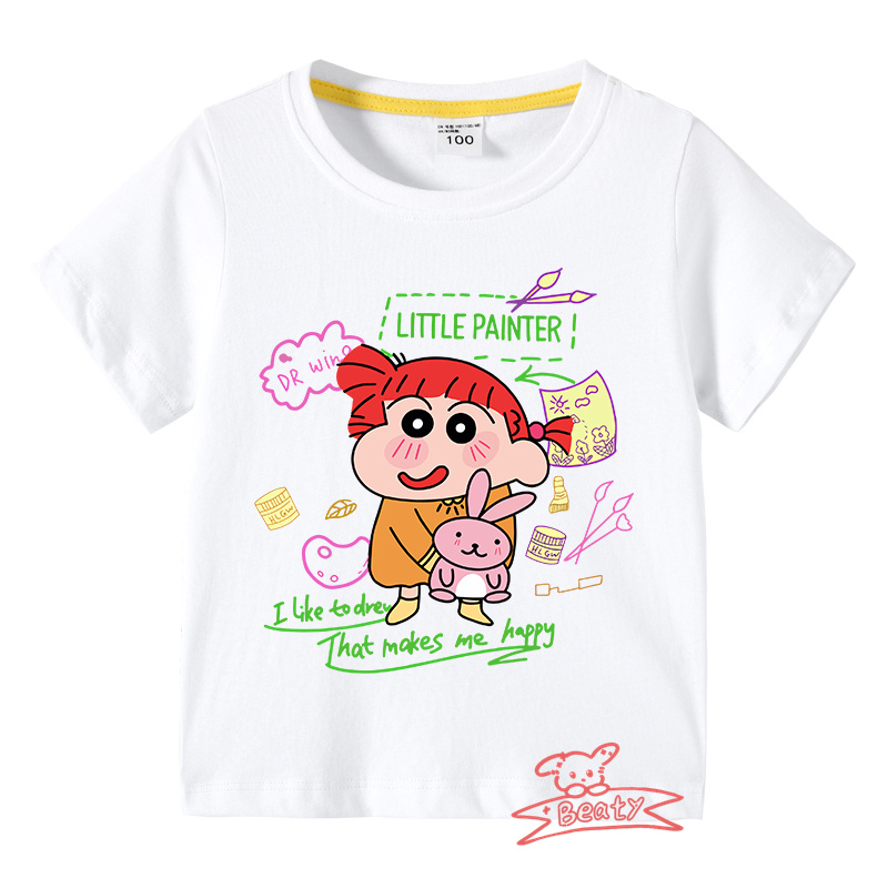 【多色・多柄】春夏新作 子供服 半袖Tシャツ クレヨンしんちゃん 100%綿 ラウンドネック 丸首 男の子 女の子 子ども服 小学生から幼稚園児に最適 80-150cm｜beatystore｜15