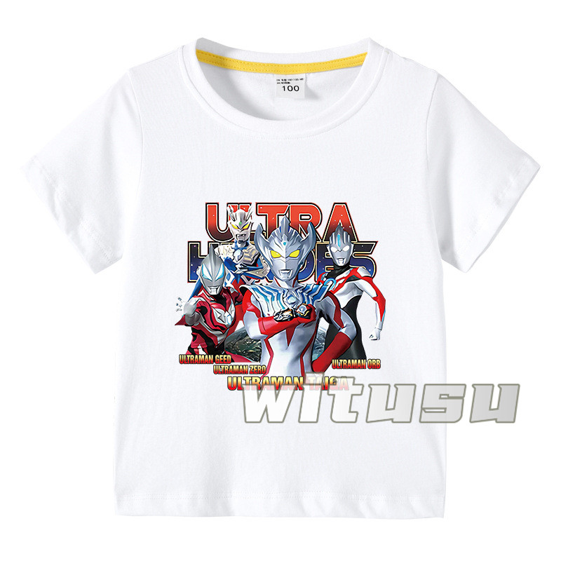 【15色】春夏新作 子供服 半袖Tシャツ ウルトラマン 100%綿 ラウンドネック 丸首 男の子女の子向け 子ども服 小学生から幼稚園児に最適 80-150cm｜beatystore｜05