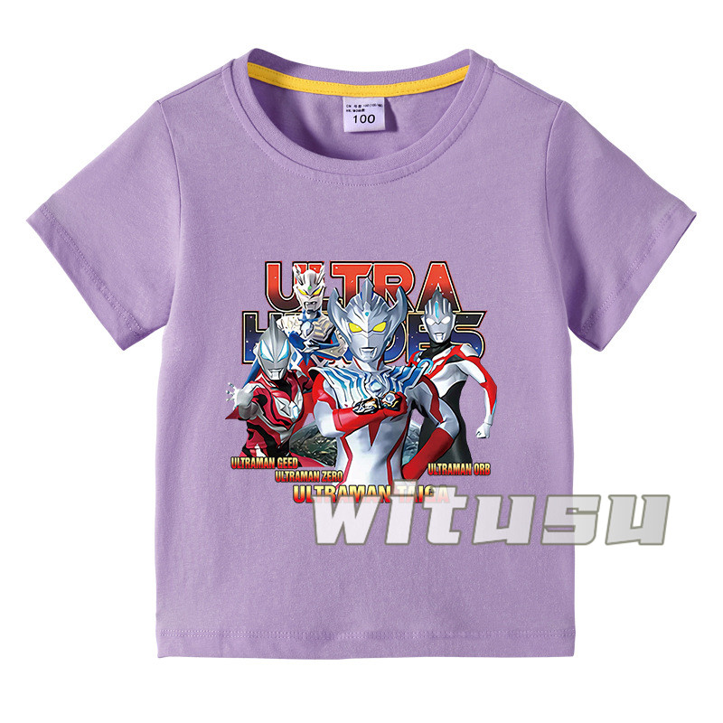 【15色】春夏新作 子供服 半袖Tシャツ ウルトラマン 100%綿 ラウンドネック 丸首 男の子女の子向け 子ども服 小学生から幼稚園児に最適 80-150cm｜beatystore｜09