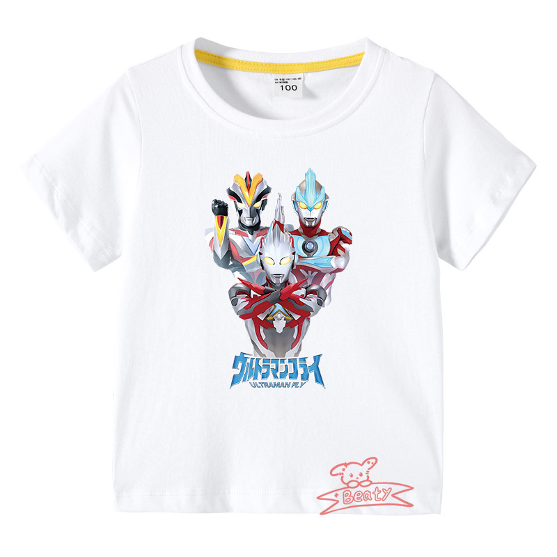 【15色】春夏新作 子供服 半袖Tシャツ ウルトラマン 100%綿 ラウンドネック 丸首 男の子女の子向け 子ども服 小学生から幼稚園児に最適 80-150cm｜beatystore｜02