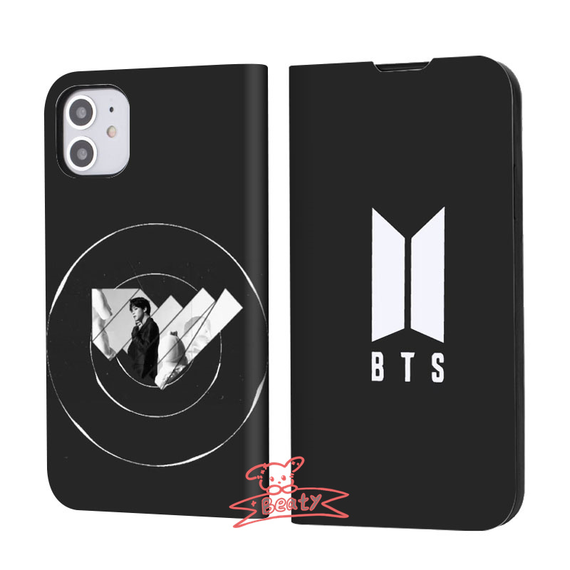 JIMIN ジミン BTS スマホケース iPhone ケース 手帳型 SE3 iPhone 14 iPhone15 耐衝撃 カバー カード 収納  アイフォン ポケット マッグネット