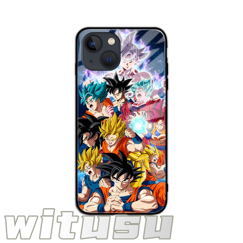 Dragon Ball ドラゴンボール 孫悟空 ハードケース スマートフォン iPhone 6 6s X XS MAX XR iPhone11 14 Pro SE 11 12 13 TPU スマホケース ガラス 鏡面｜beatystore｜06