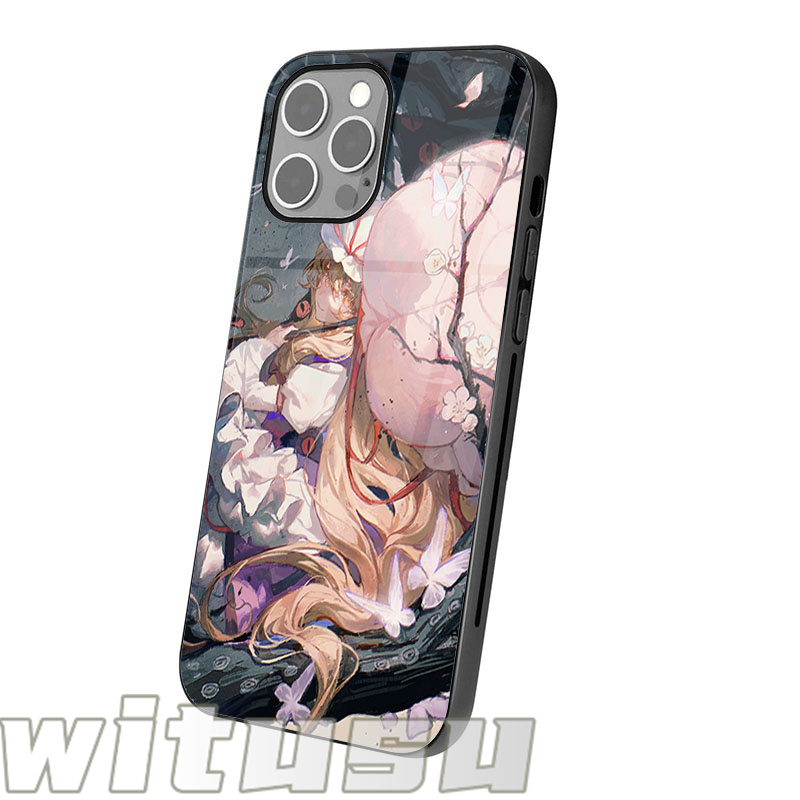 東方プロジェクト Sanae 東風谷早苗 iPhone 14 12 7 8 6 plus iPhoneX XS MAX XR iPhone11 Pro SE 12 13 TPU 対応 スマホケース 強化ガラス ハードケース｜beatystore｜11