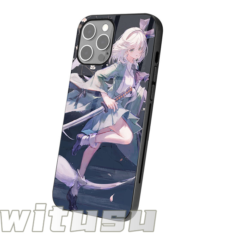 東方プロジェクト Sanae 東風谷早苗 iPhone 14 12 7 8 6 plus iPhoneX XS MAX XR iPhone11 Pro SE 12 13 TPU 対応 スマホケース 強化ガラス ハードケース｜beatystore｜14