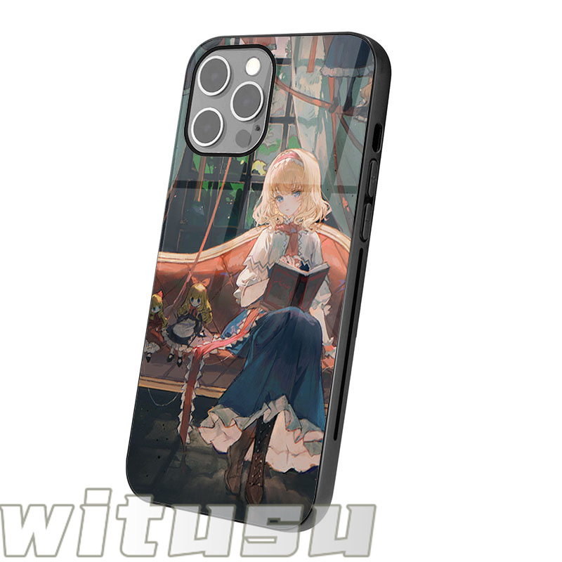 東方プロジェクト Sanae 東風谷早苗 iPhone 14 12 7 8 6 plus iPhoneX XS MAX XR iPhone11 Pro SE 12 13 TPU 対応 スマホケース 強化ガラス ハードケース｜beatystore｜04