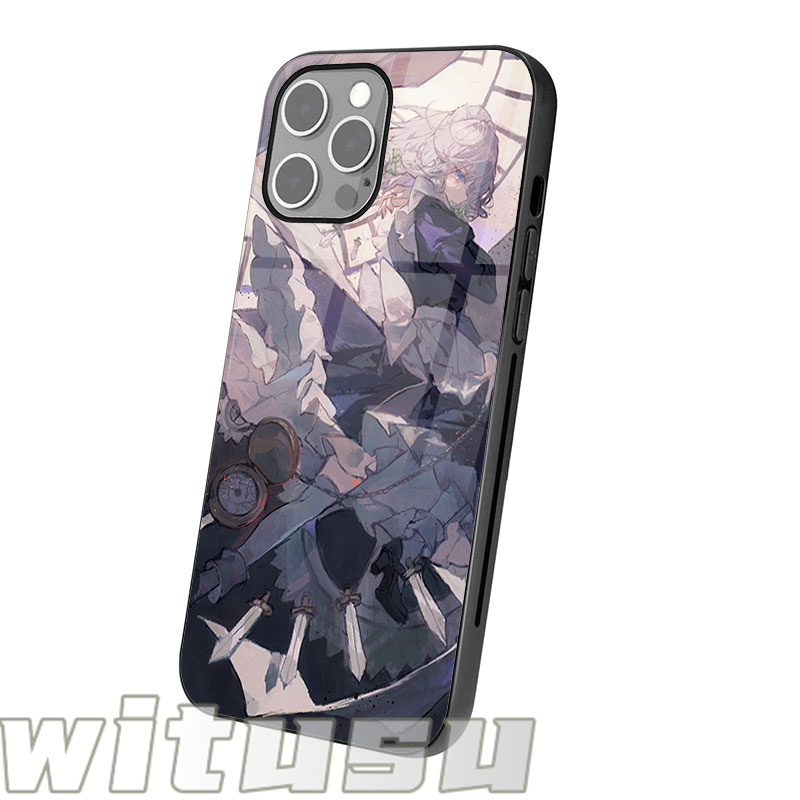 東方プロジェクト Sanae 東風谷早苗 iPhone 14 12 7 8 6 plus iPhoneX XS MAX XR iPhone11 Pro SE 12 13 TPU 対応 スマホケース 強化ガラス ハードケース｜beatystore｜08