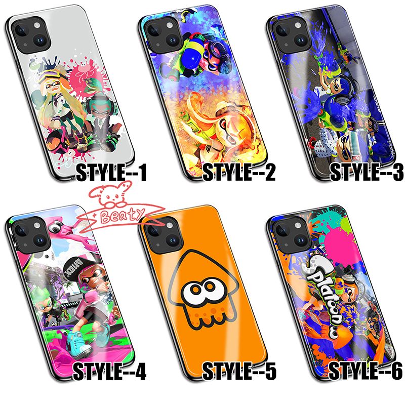 120絵柄 スプラトゥーン スマホケース iPhone用ケース アイフォンケース 全機種対応 携帯カバー シリコン 強化ガラス TPU ハードケース 全面保護｜beatystore｜09