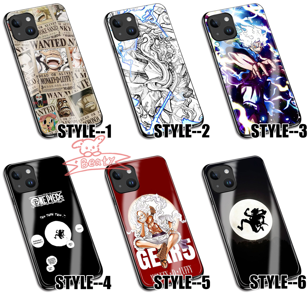 60絵柄 ワンピース ONE PIECE スマホケース iPhone用ケース アイフォン 