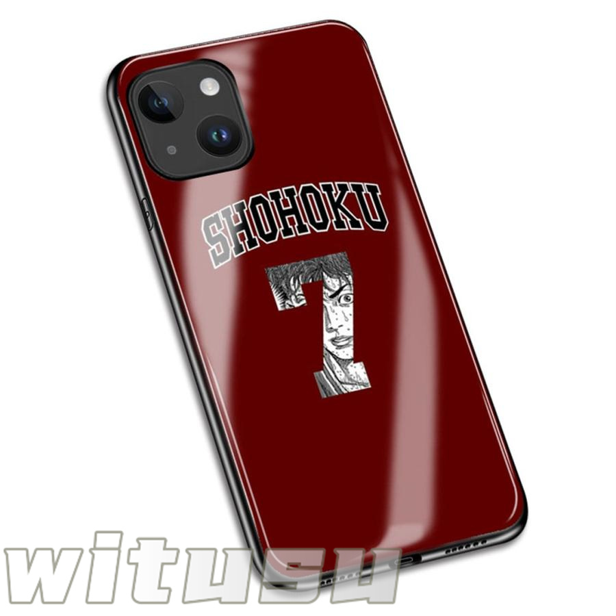 スラムダンク SLAM DUNK iPhone 14 7 8 6 plus iPhoneX XS MAX XR iPhone11 Pro SE  携帯カバー TPU シリコン 強化ガラス スマホケース