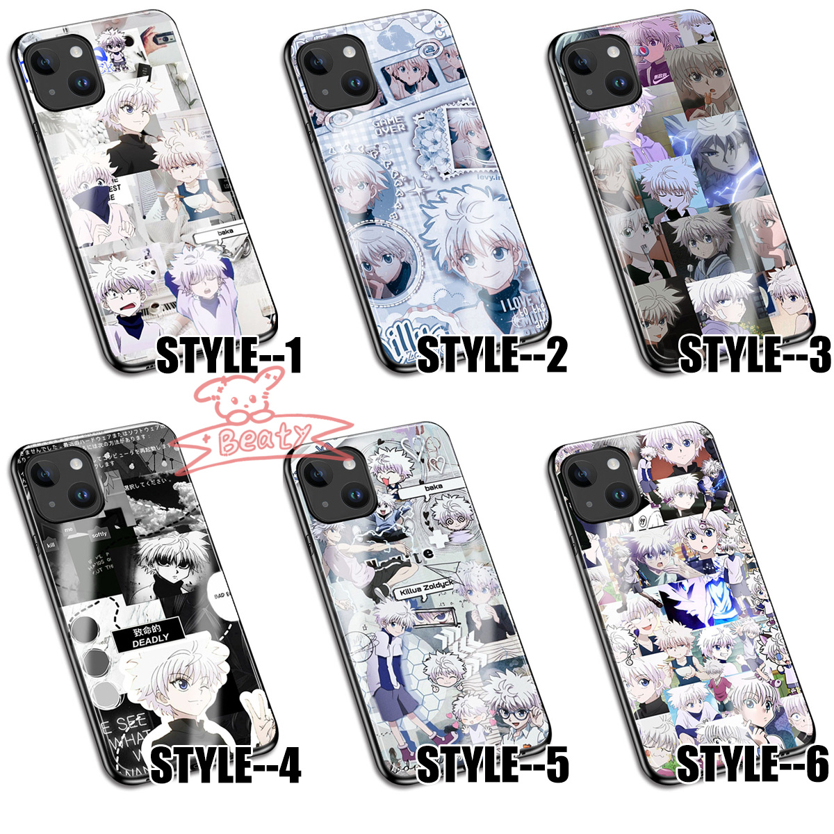 希少 ジャンプ展 vol3 ハンターハンター スマホケース キルア ゴン