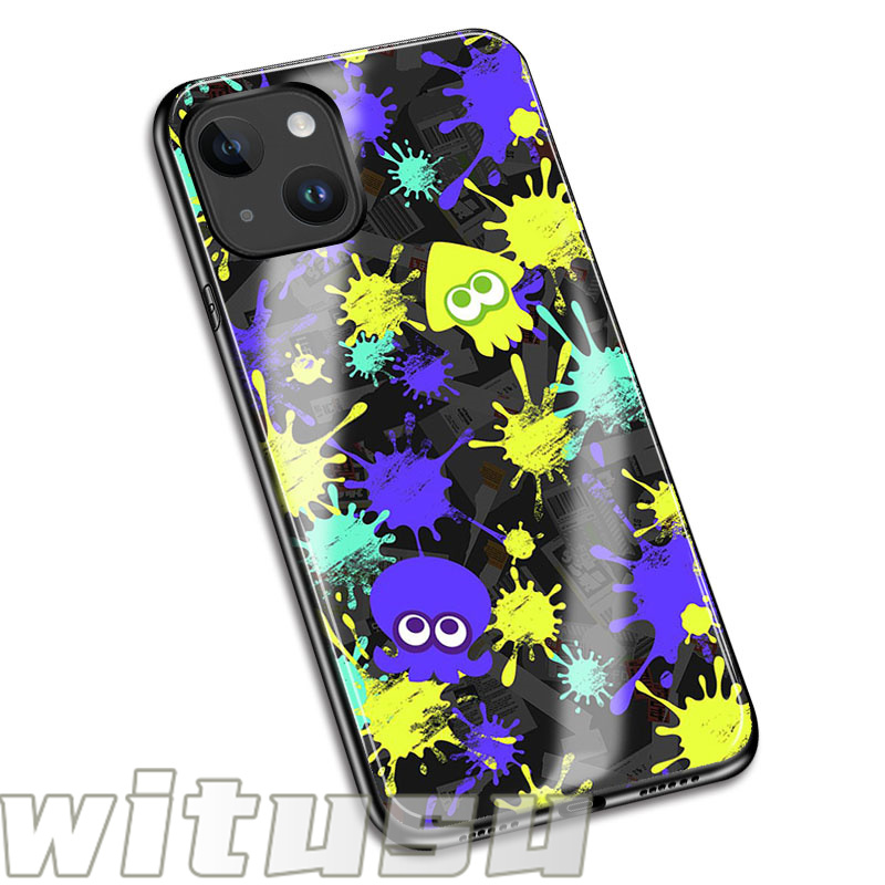 スプラトゥーン Splatoon ケース スマホケース 携帯ケース iPhone14 12 7 8 6 plus iPhoneX XS MAX XR  iPhone11 Pro SE 12 13 tpu 強化ガラス iPhone用ケース