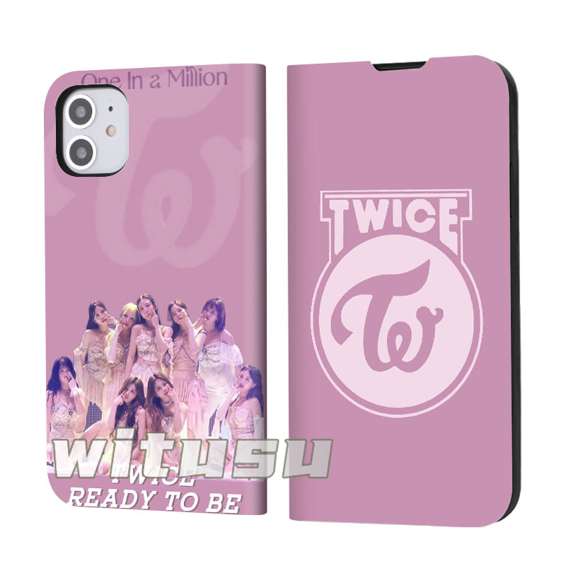 TWICE トゥワイス スマホケース iPhone ケース 手帳型 SE3 iPhone 14