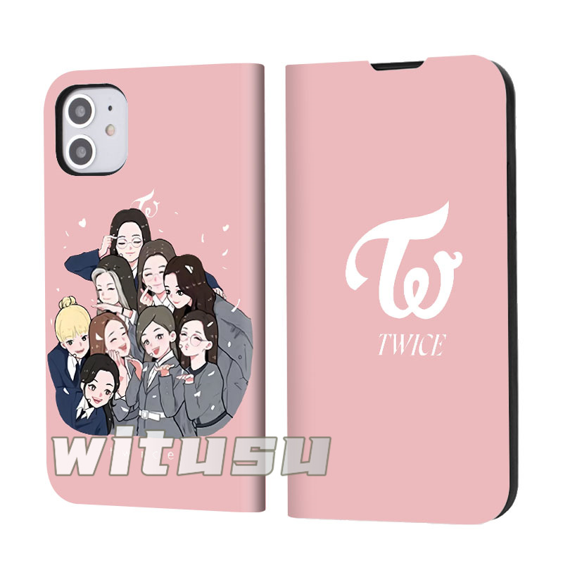 TWICE トゥワイス スマホケース iPhone ケース 手帳型 SE3 iPhone 14