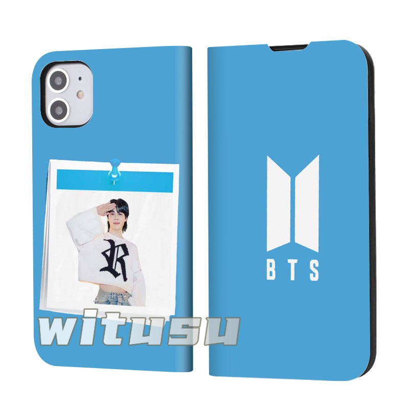 BTS 防弾少年団 Jimin ジミン スマホケース iPhone ケース 手帳型 SE3