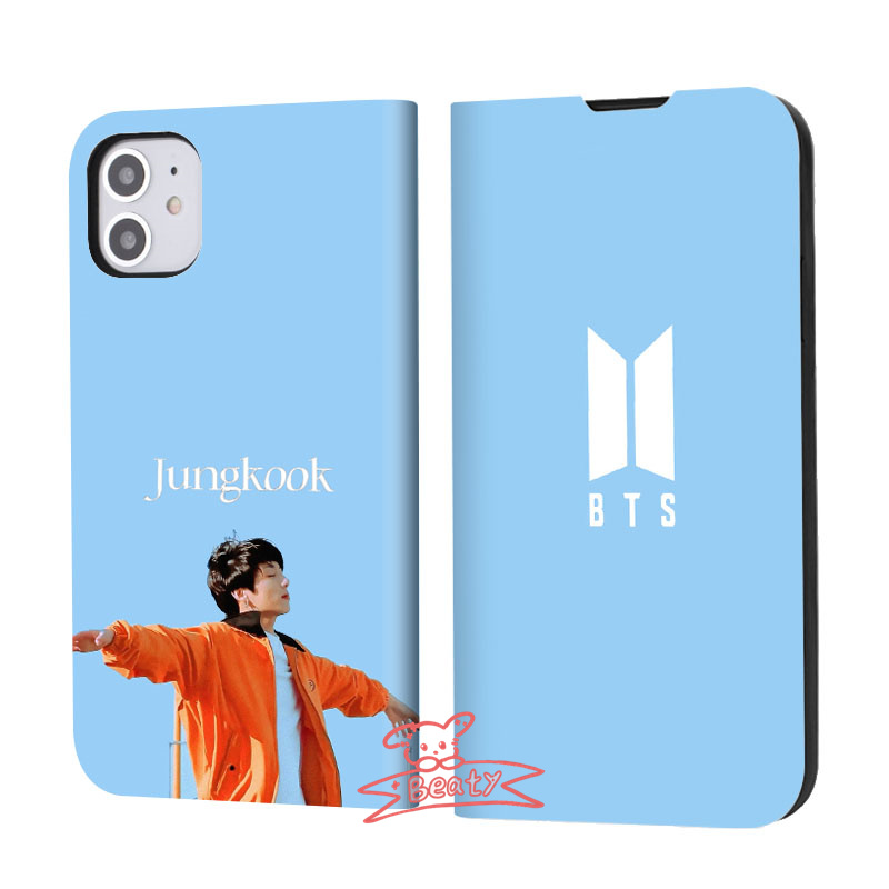 BTS 防弾少年団 JungKook グク SEVEN スマホケース iPhone ケース 手帳型 SE3 iPhone 14 iPhone 7  耐衝撃 カバー カード 収納 アイフォン ポケット マッグネット