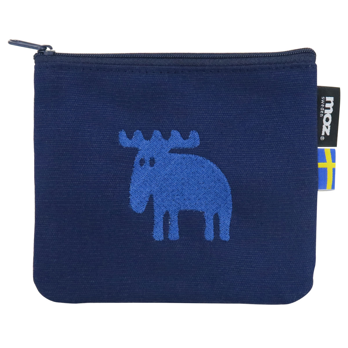 moz（モズ） ポケットティッシュケース エルク刺繍14.5×12.5cm