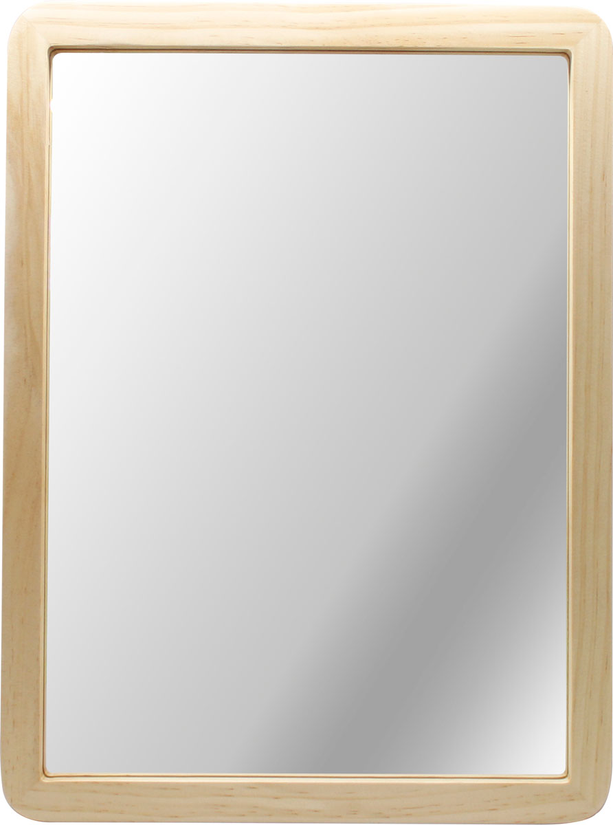 鏡 ウッドフレームミラーXL アコウスティック 30×40 天然木 縦横兼用 壁掛け 長方形｜beau-p｜03