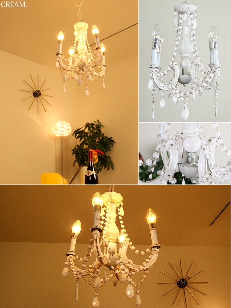 シャンデリア Antique Style Lightings 4灯シャンデリア FC440A4 311