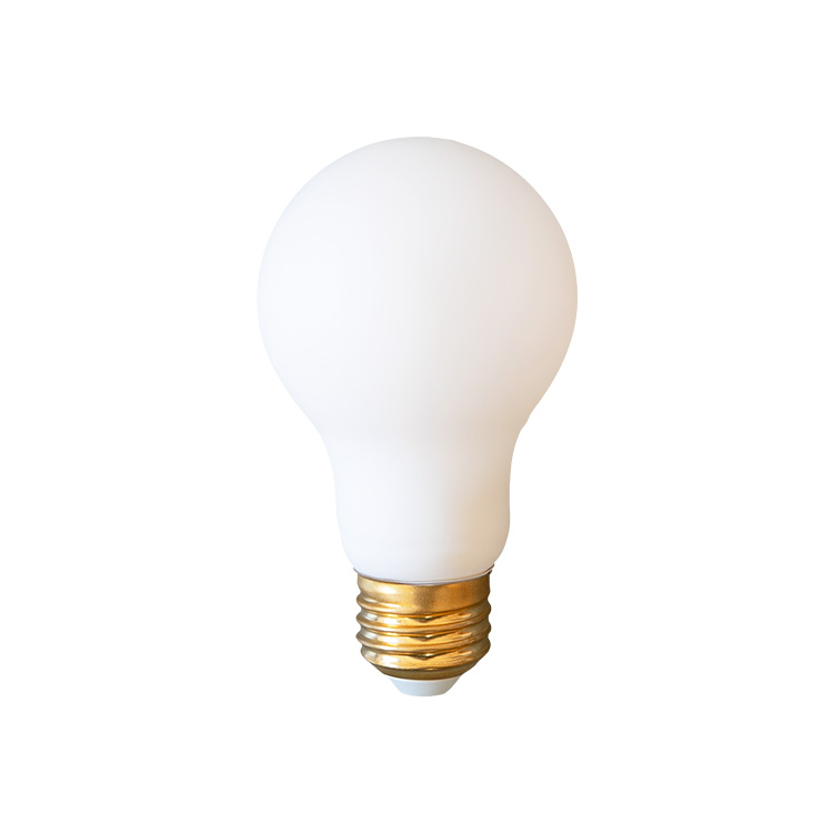 LEDフロスト電球 乳白色 おしゃれ E26 700lm 55W相当 電球色 led電球 