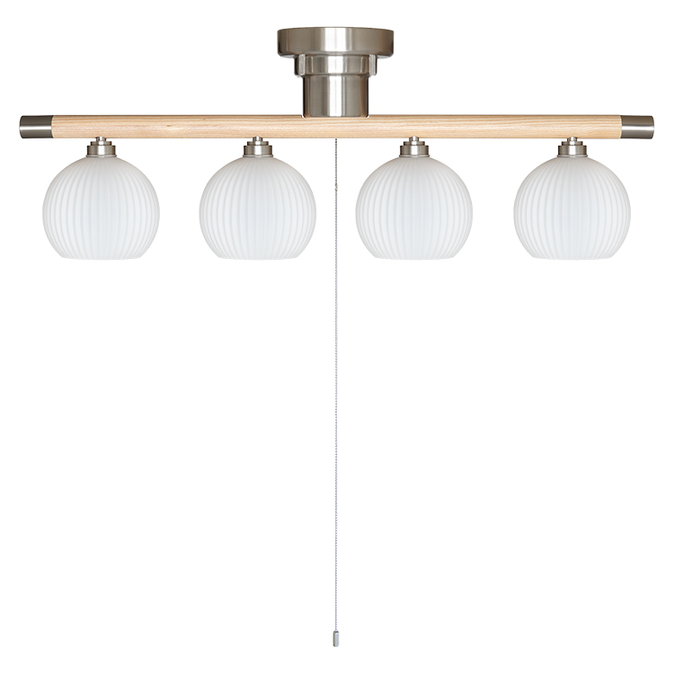 シーリングライト シェルシェード 4灯 Bale ベイル led 対応 おしゃれ