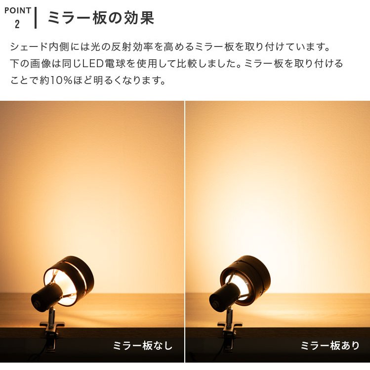 クリップライト スポットライト 照明 おしゃれ サレディア クリップ ディスプレイ 間接照明 デスクライト led 照明器具 リビング ダイニング