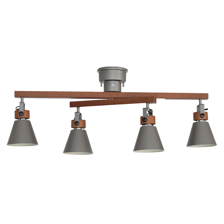 リモコン付き シーリングライト 4灯 EXS-003 照明器具 6畳 8畳