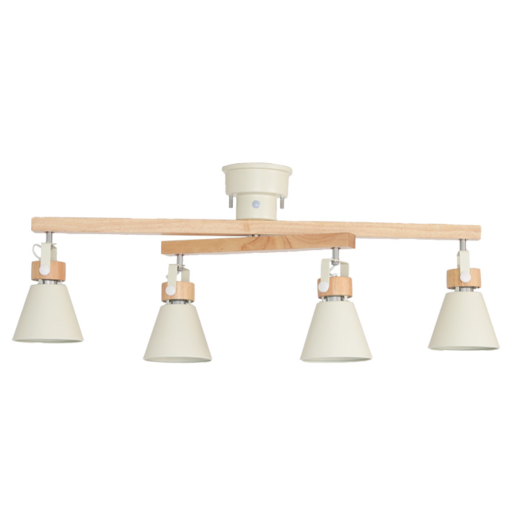 リモコン付き シーリングライト 4灯 EXS-003 照明器具 6畳 8畳